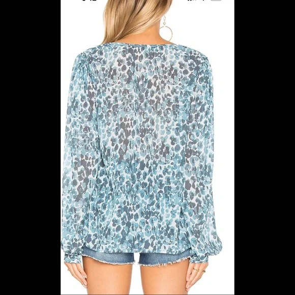 HOUSE OF HARLOW 1960 x Revolve Seymore Blouse - Size M - Picture 4 of 12